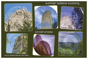 Summer Solstice Wyoming Poster